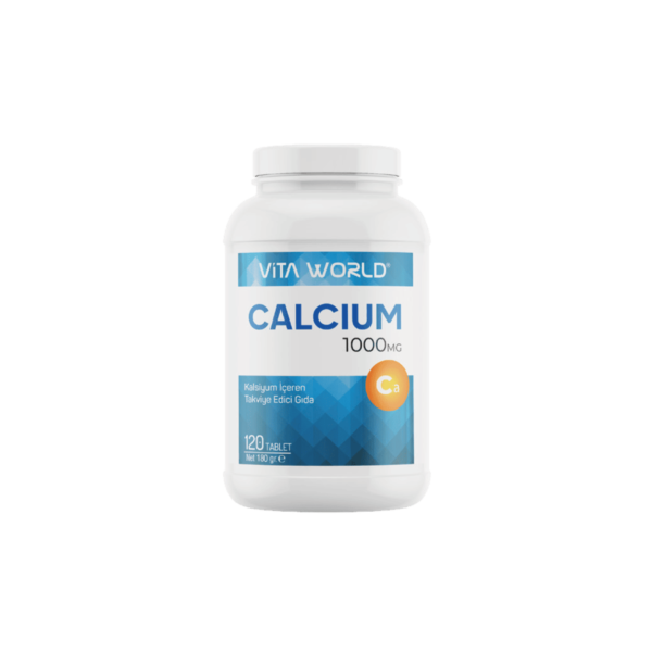 Vita World Calcium 1000 Mg 120 Tablet